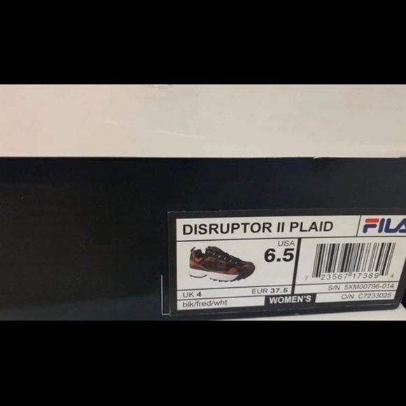 Plaid fila disruptor 2 - Picture 7 of 8